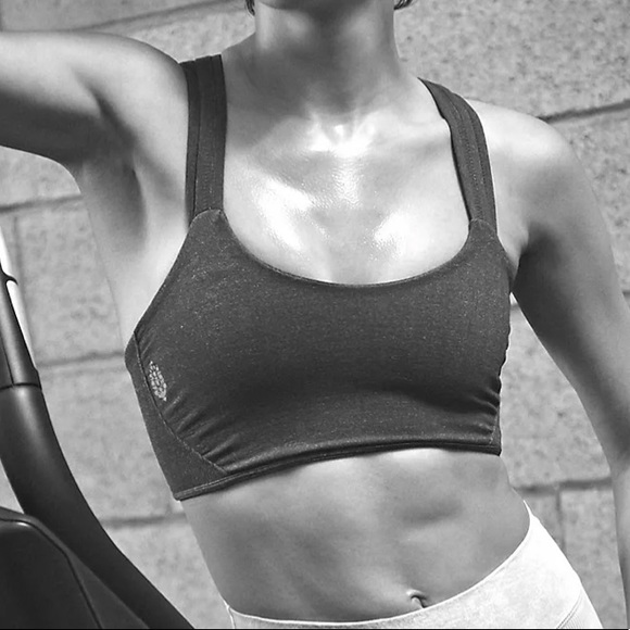 New Free People Movement On The Radar XS / S Pink Coral Ultra Comfy Sports Bra - Picture 4 of 5